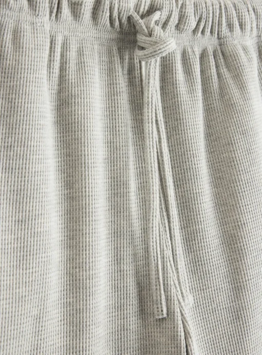 Grey Waffle Coord Shorts XXL