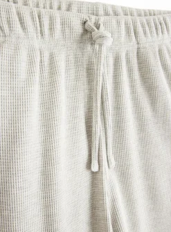 Grey Waffle Pyjama Bottoms XL