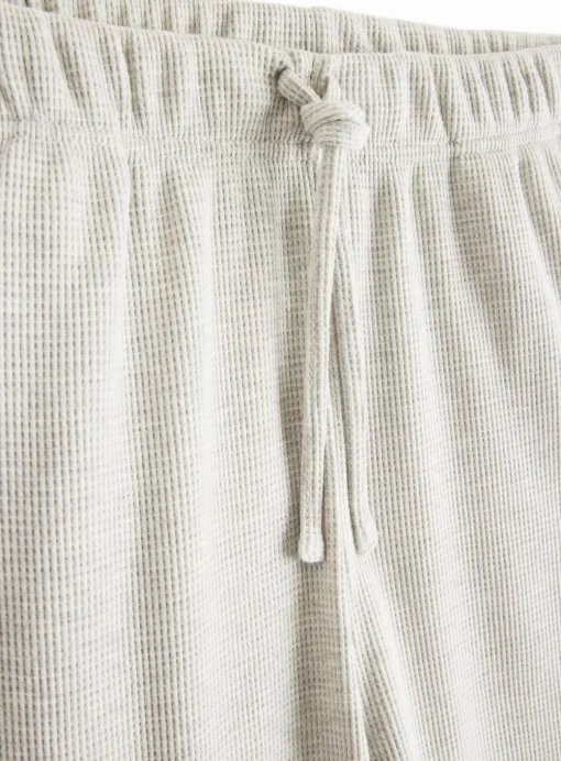 Grey Waffle Pyjama Bottoms XL