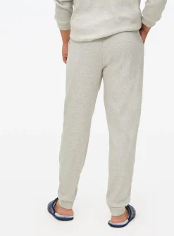 Grey Waffle Pyjama Bottoms XL