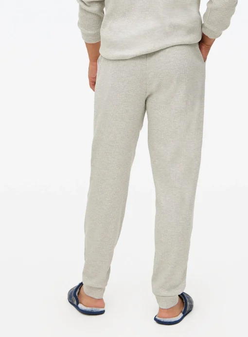 Grey Waffle Pyjama Bottoms XL