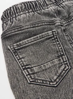 Grey Washed Loopback Jeans 1-2 years