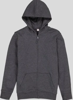 Grey Zip-Through Hoodie 10 years