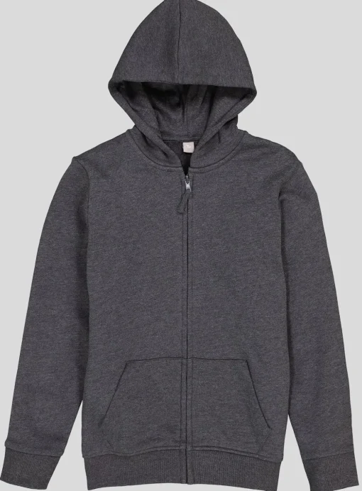 Grey Zip-Through Hoodie 10 years