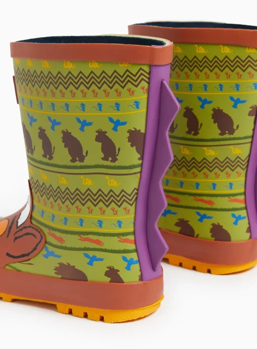 Gruffalo Character Print Wellies 5 Infant