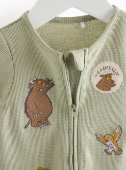 Gruffalo Green Embroidered Romper 3-6 months