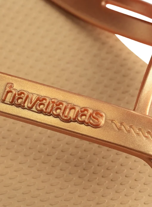 HAVAIANAS Elegance Flip Flops Golden 35/36