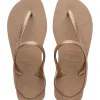 HAVAIANAS Flash Urban Sandals Rose Gold 35/36