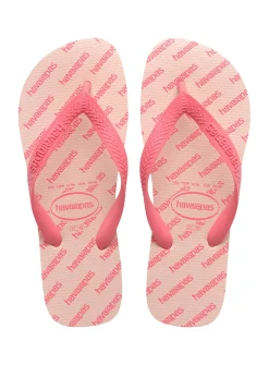 HAVAIANAS Top Logomania Essential Flip Flops Pink 35/36
