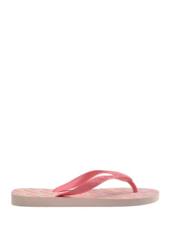 HAVAIANAS Top Logomania Essential Flip Flops Pink 35/36