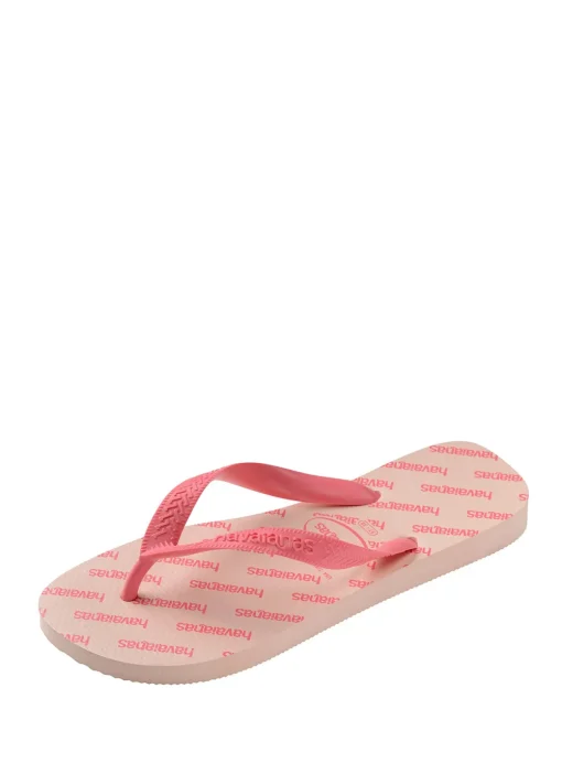 HAVAIANAS Top Logomania Essential Flip Flops Pink 35/36