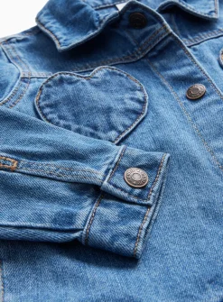 Heart Pocket Denim Jacket 1-2 years