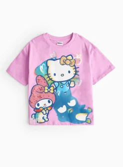 Hello Kitty Character Print T-Shirt 5 years