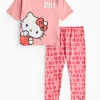 Hello Kitty Pink Character Print Pyjamas 3-4 years