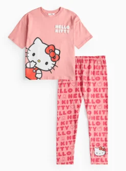 Hello Kitty Pink Character Print Pyjamas 3-4 years