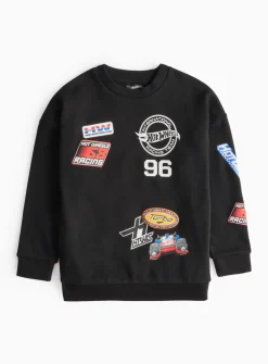 Hot Wheels Character Print Sweatshirt 5 years