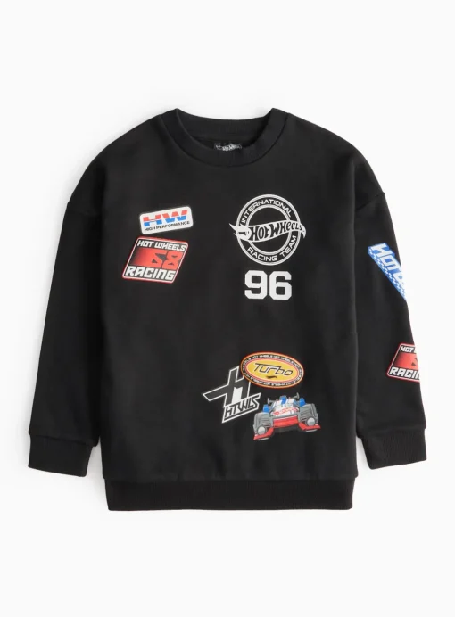 Hot Wheels Character Print Sweatshirt 5 years