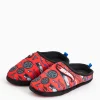Hot Wheels Red Printed Slippers 10-11 Infant