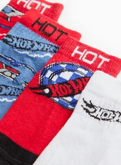 Hot Wheels Socks 5 Pack 4-6.5