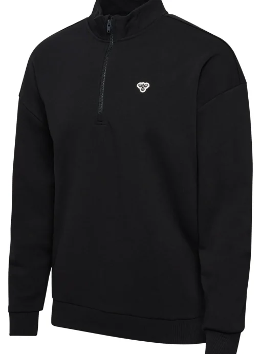 HUMMEL Loose Half Zip With Bee Black XS