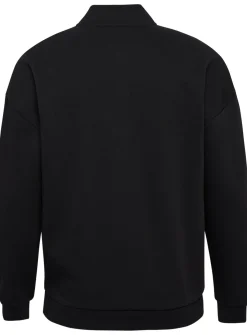 HUMMEL Loose Half Zip With Bee Black XS