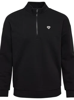 HUMMEL Loose Half Zip With Bee Black XS