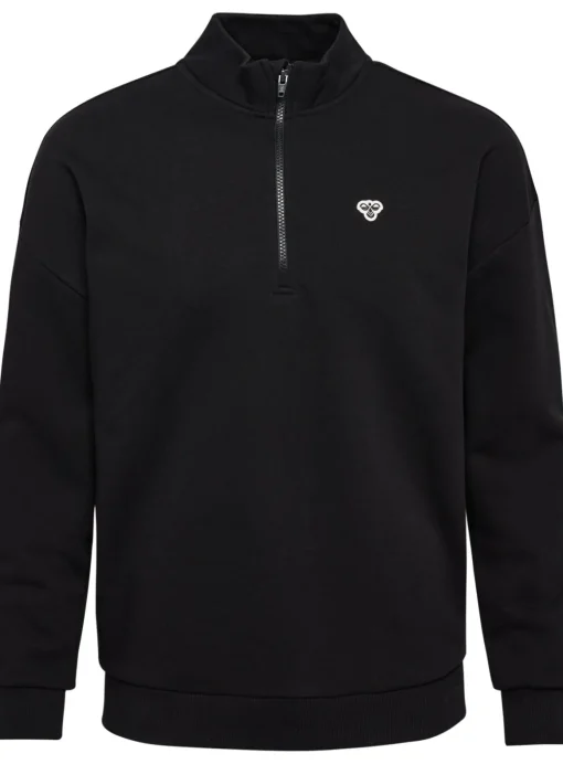 HUMMEL Loose Half Zip With Bee Black XS