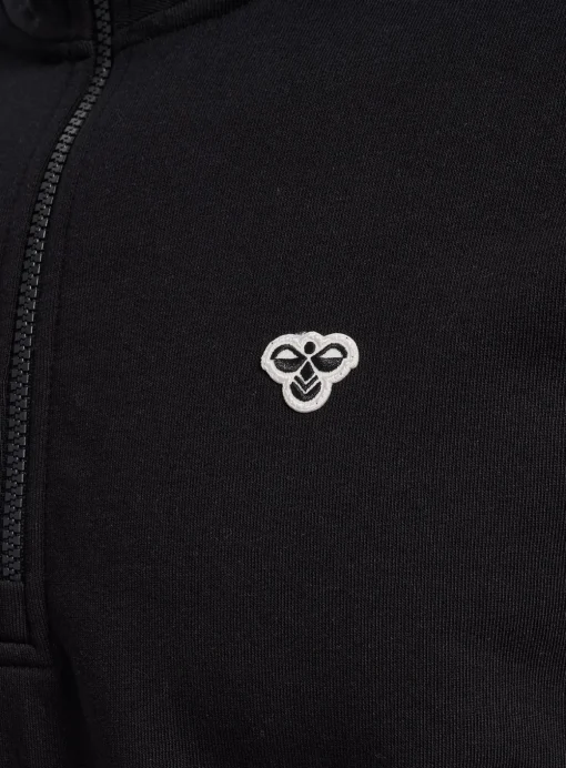 HUMMEL Loose Half Zip With Bee Black XS