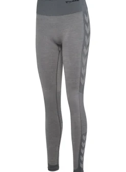 HUMMEL Shine Seamless Leggings Grey XS