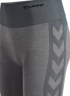 HUMMEL Shine Seamless Leggings Grey XS