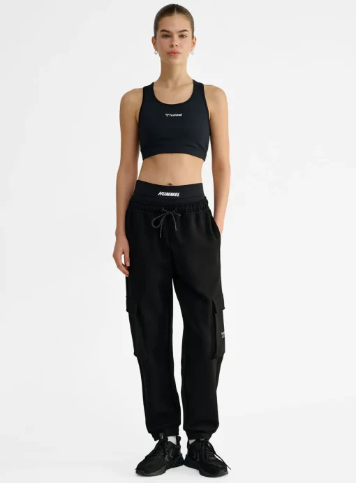 HUMMEL Tech Fleece Loose Cargo Pants Black XS