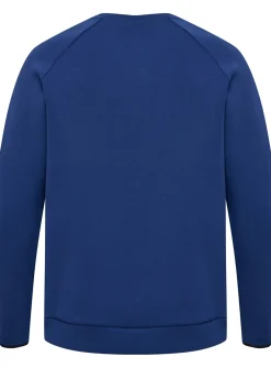 HUMMEL Tech Fleece Regular Crew Blue XL