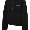 HUMMEL Tech Fleece Women Boxy Half Zip Black M