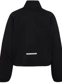 HUMMEL Tech Fleece Women Boxy Half Zip Black M