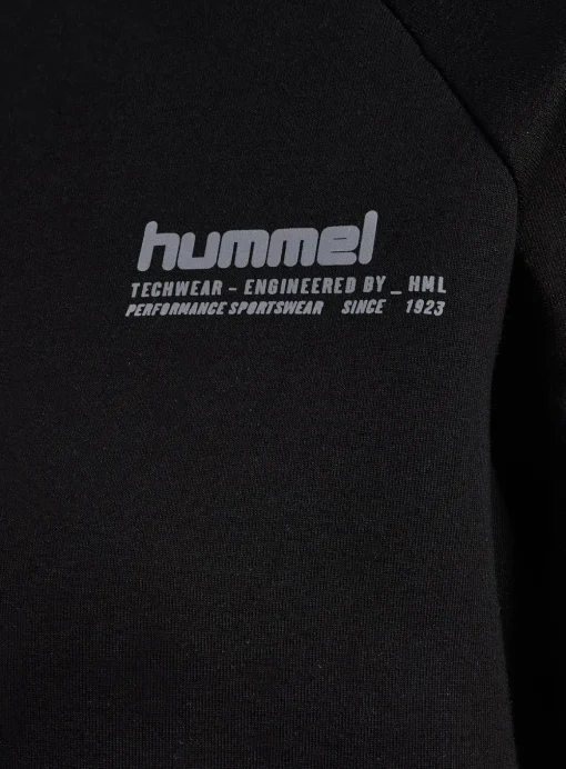 HUMMEL Tech Fleece Women Boxy Half Zip Black M