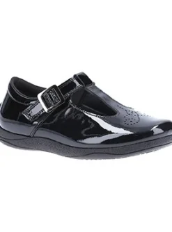 HUSH PUPPIES Eliza Junior Patent School Shoe 1