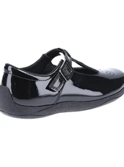 HUSH PUPPIES Eliza Junior Patent School Shoe 1