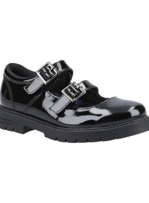 HUSH PUPPIES Ella Patent Senior Shoe 3