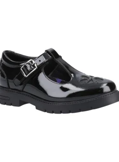 HUSH PUPPIES Fiona Patent Senior Shoe 6