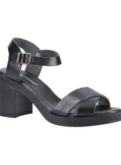 HUSH PUPPIES Georgia Sandal Black 5