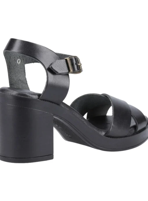 HUSH PUPPIES Georgia Sandal Black 5
