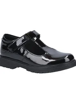 HUSH PUPPIES Gracie Junior Patent School Shoe 13 Infant