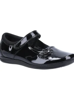 HUSH PUPPIES Jessica Senior Patent School Shoe 4