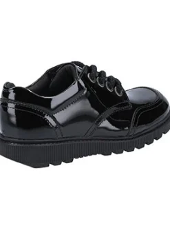 HUSH PUPPIES Kiera Junior Patent School Shoe 13 Infant