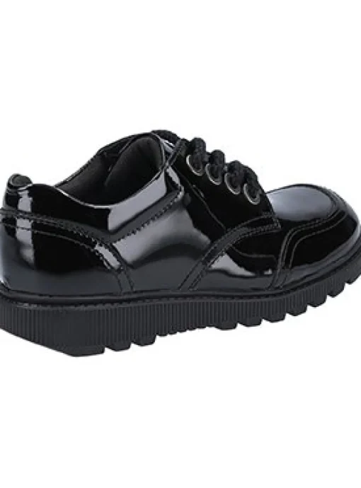 HUSH PUPPIES Kiera Junior Patent School Shoe 13 Infant