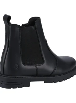 HUSH PUPPIES Laura Junior Leather Chelsea Boots 11 Infant