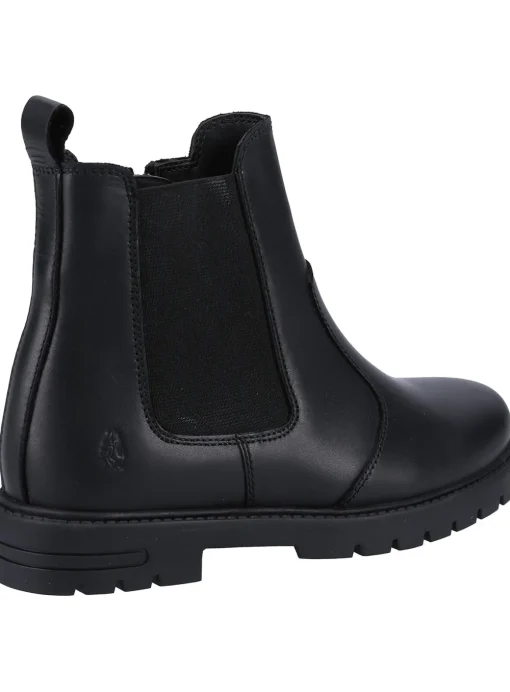 HUSH PUPPIES Laura Junior Leather Chelsea Boots 11 Infant