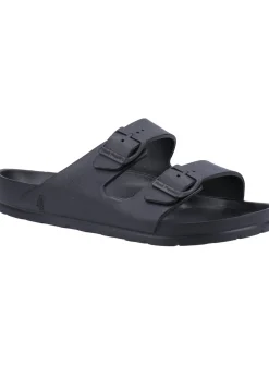 HUSH PUPPIES Lenny Mule Sandal Black 7