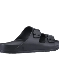 HUSH PUPPIES Lenny Mule Sandal Black 7