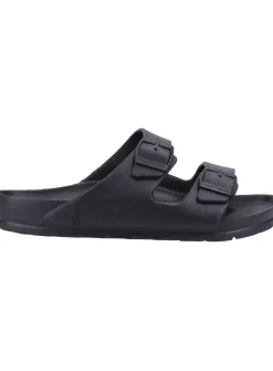 HUSH PUPPIES Lenny Mule Sandal Black 7